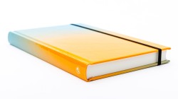 Jegyzetfüzet - narancssárga színű, sima