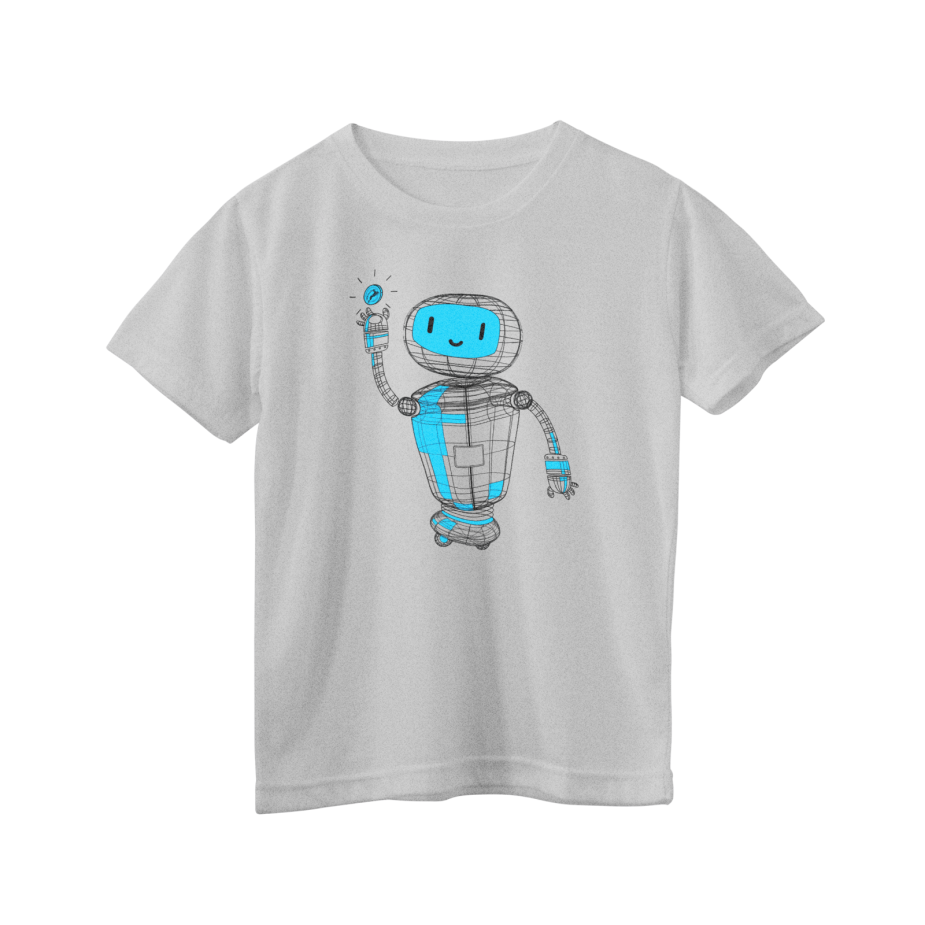 póló,gyerek,szürke,moneta