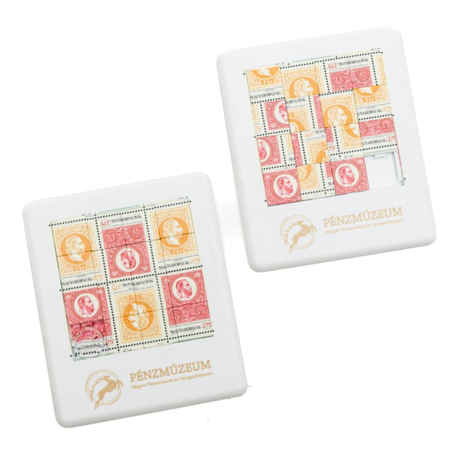 Szublimációs puzzle Bélyeg mintás
