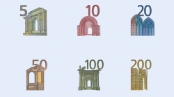 euró bankjegyek
